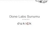 Done labs Sunum - Serkan Unsal - dakick.com