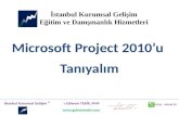 MS Project 2010'u Taniyalim