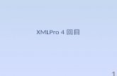 XMLPro 4回目 文字入力 条件分岐