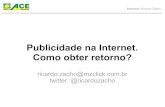 Ace Guarulhos - Ricardo Zacho - MZclick Media
