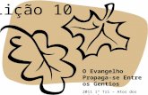 [EBD Maranata] Revista Atos dos Apóstolos | Lição 10 - O Evangelho Propaga-se Entre os Gentios | Aula 06/03/11