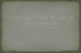 Tato adalah budaya indonesia
