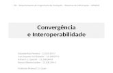 Convergência e interoperabilidade   grupo 1 ok