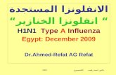 H1N1 Flu, Egypt, Dec 2009 الانفلونزا المستجدة  ( انفلونزا الخنازير ) - مصر - ديسمبر 2009