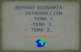 1º bach economía repaso introducción, 1, 2, 3