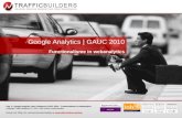 Functionalisme In Webanalytics   Google Analytics User Conference (Gauc) 2010
