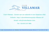 Goedkope Villa's te huur in Spanje
