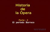 La Opera Barroca