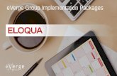 Oracle Eloqua Implementation Packages