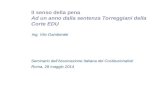 Vito Gamberale - Presentazione Convegno Associazione Italiana Costituzionalisti