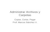 Administrar Archivos Y Carpetas