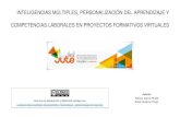 Presentación: Comunicación sobre Inteligencias múltiples, personalización aprendizaje y  competencias laborales en proyectos formativos virtuales