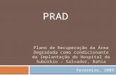 Plano de Recuperação da Área Degradada como condicionante da Implantação do Hospital do Subúrbio – Salvador, Bahia