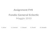 Assignment Finance & Market Institution Emba7 general Eclectic