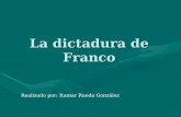 La dictadura de Franco