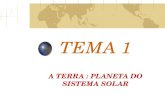 Tema 1 A Terra. Planeta do Sistema Solar