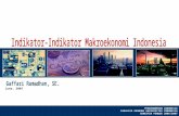 Indikator Indikator Makroekonomi Indonesia