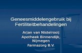 Geneesmiddelengebruik   Arjan Van Nistelrooij