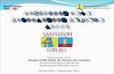 Kebijakan Umum Pelaksanaan Program sAIIG, Hibah Sanitasi dari Australia-Indonesia Grant on Sanitation