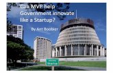 Can MVP help Government innovate like a Startup?