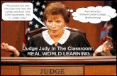 Judge Judy in the classroom
