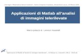 Applicazioni di Matlab all'analisi di immagini telerilevate