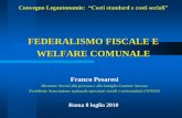 Federalismo fiscale e welfare comunale