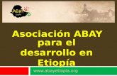 Presentación ONG Abay Etiopía