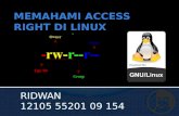 Memahami access right di linux