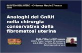Gn rh analoghi e miomectomia