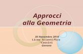 30 11-2010 approcci-geometria