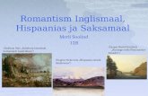Romantism Inglismaal, Hispaanias ja Saksamaal