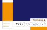 Corporate RSS Strategie - RSS im Unternehmen