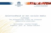 Literacy in a social media culture: an ethnographic study of literary communication practices (PhD defense)