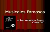 Musicales famosos