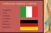 Unificação italiana e alemã2