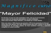 Curso "Mayor Felicidad" - Harvard + Tecmilenio