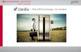 Zarafa Elevator Pitch