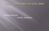 Trip ludhiana to iceland
