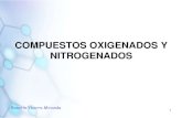 Compuestos oxigenados y nitrogenados