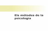 Metodes Psicologia