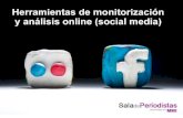 Herramientas de monitorización y análisis online (social media)