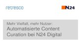Automised content curation at N24
