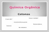 Química orgânica  cetonas