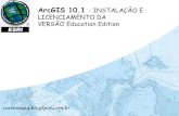Tutorial instalação ArcGIS 10.1