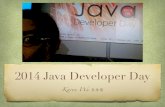 吳佳儒 2014 Java Developer Day 心得分享