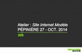Pépinière 27 - Atelier "site internet modèle"