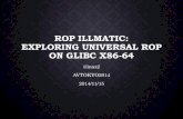 ROP Illmatic: Exploring Universal ROP on glibc x86-64 (ja)