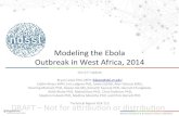 Modeling the Ebola Outbreak in West Africa, October 21st 2014 update