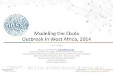 Modeling the Ebola Outbreak in West Africa, October 7th 2014 update